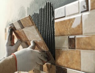 ''Home Solution Fix" Tile Installation